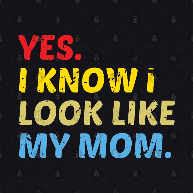 yes. i know i look like my mom by mdr design